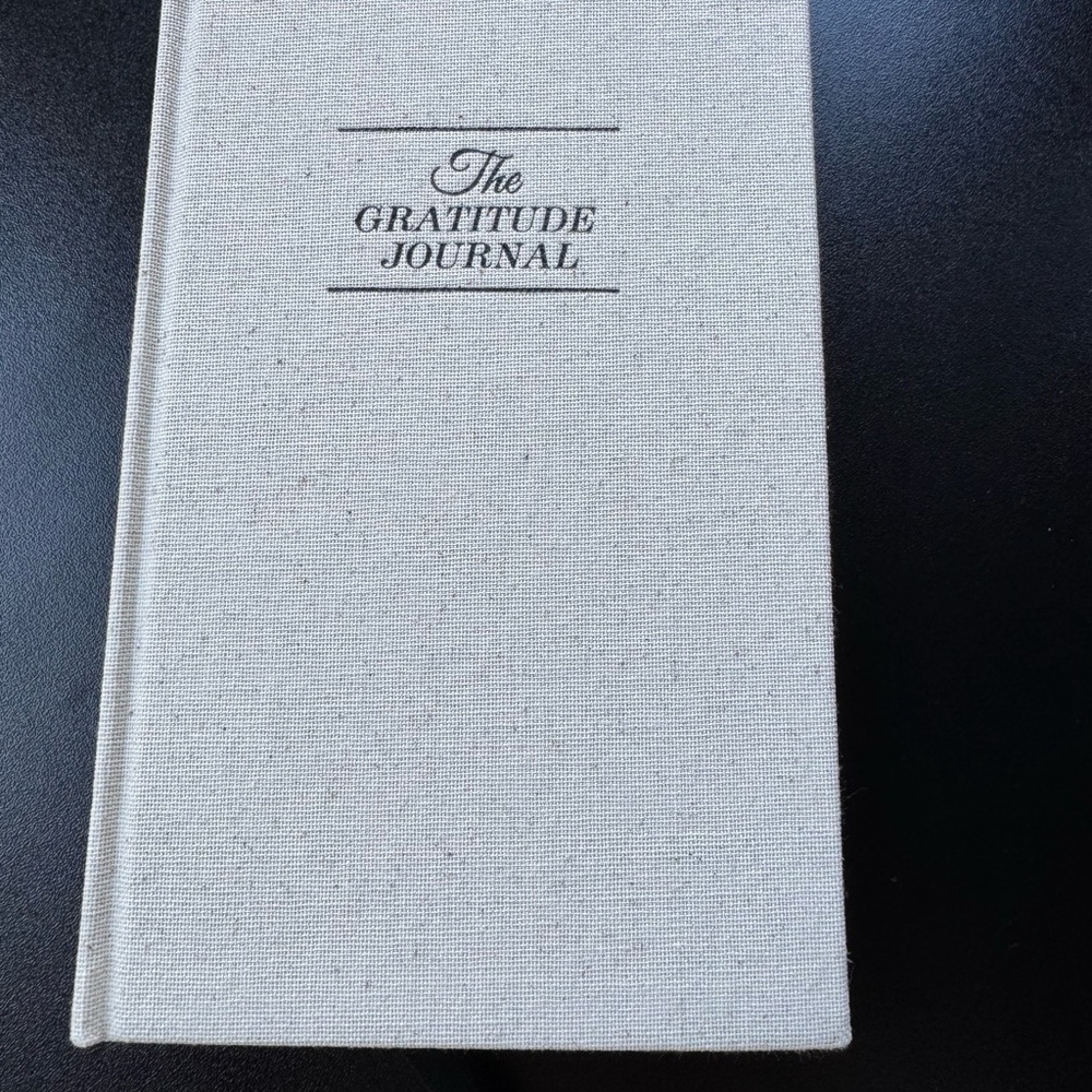 Gray Gratitude Journal